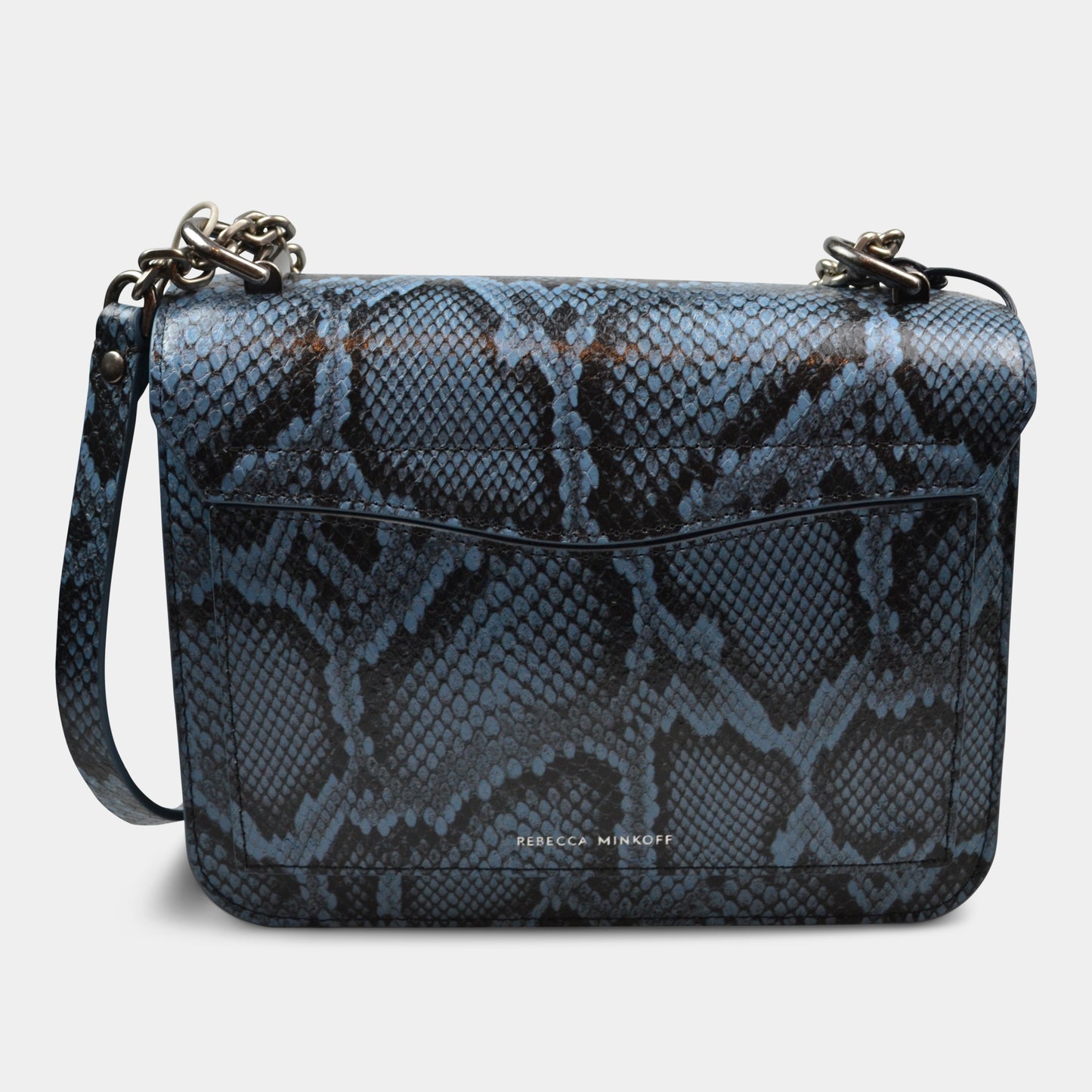 REBECCA MINKOFF LOVE TOO CROSSBODY IN BLUE