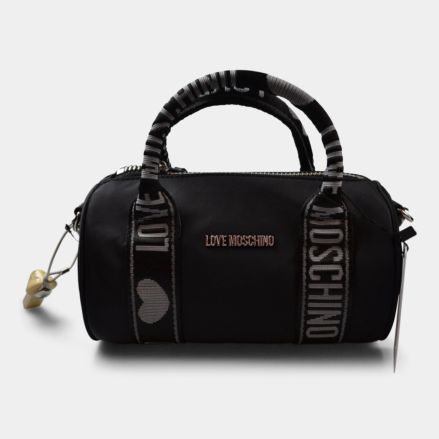 LOVE MOSCHINO MESSENGER BAG NYLON+PU NERO