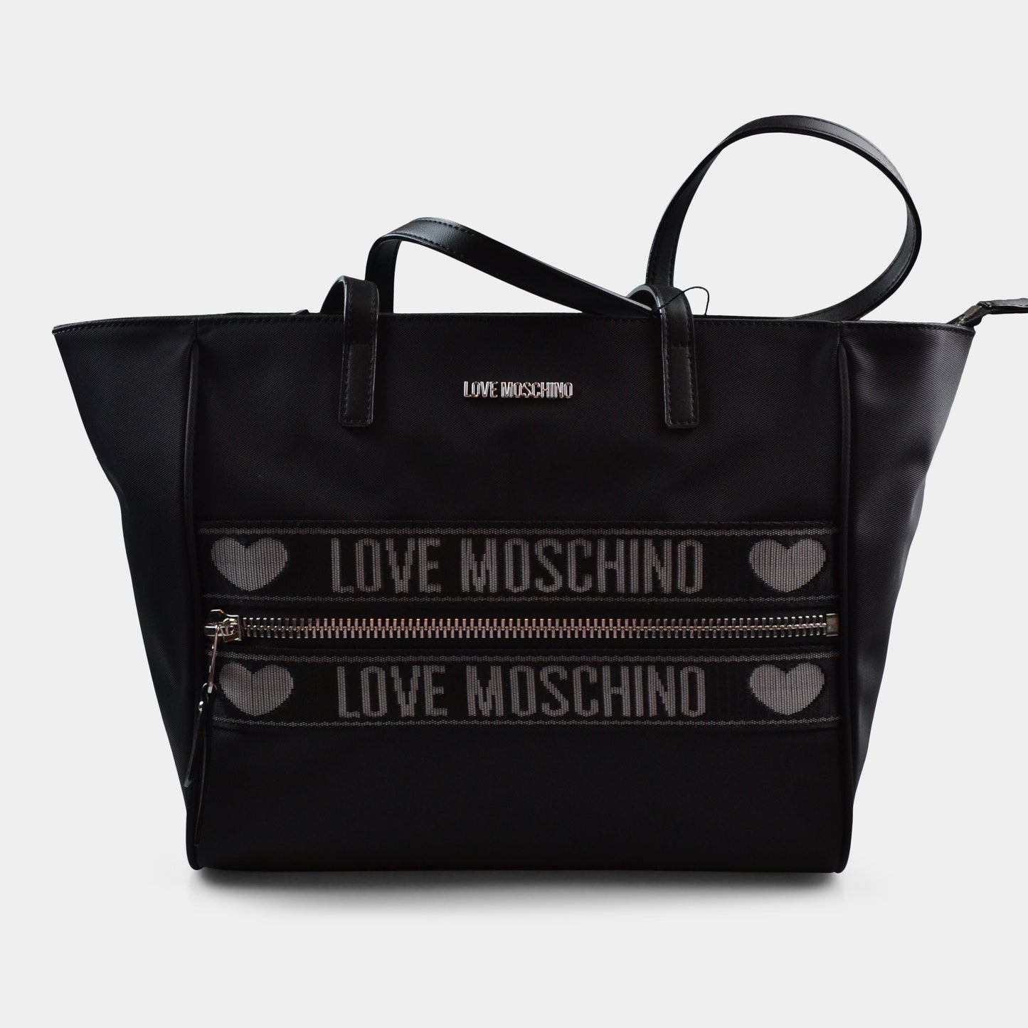 LOVE MOSCHINO NYLON TOTE