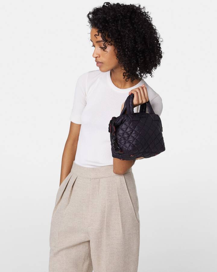 MZ WALLACE MICRO SUTTON IN BLACK