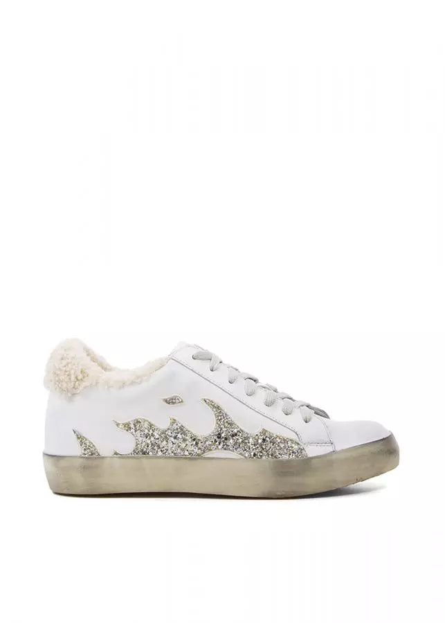 BIBI LOU GAMIN SNEAKER IN PLATA - Main Image