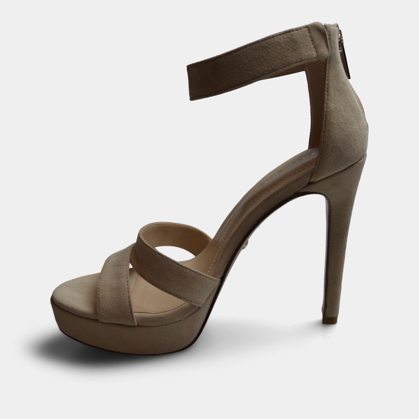 PELLE MODA OCEAN PLATFORM SANDAL IN NUDE