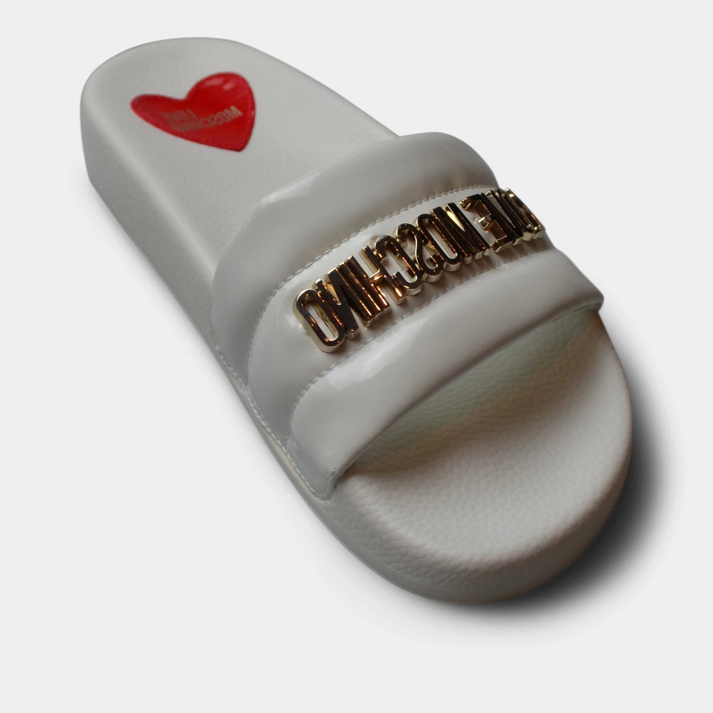 MOSCHINO SANDAL IN WHITE