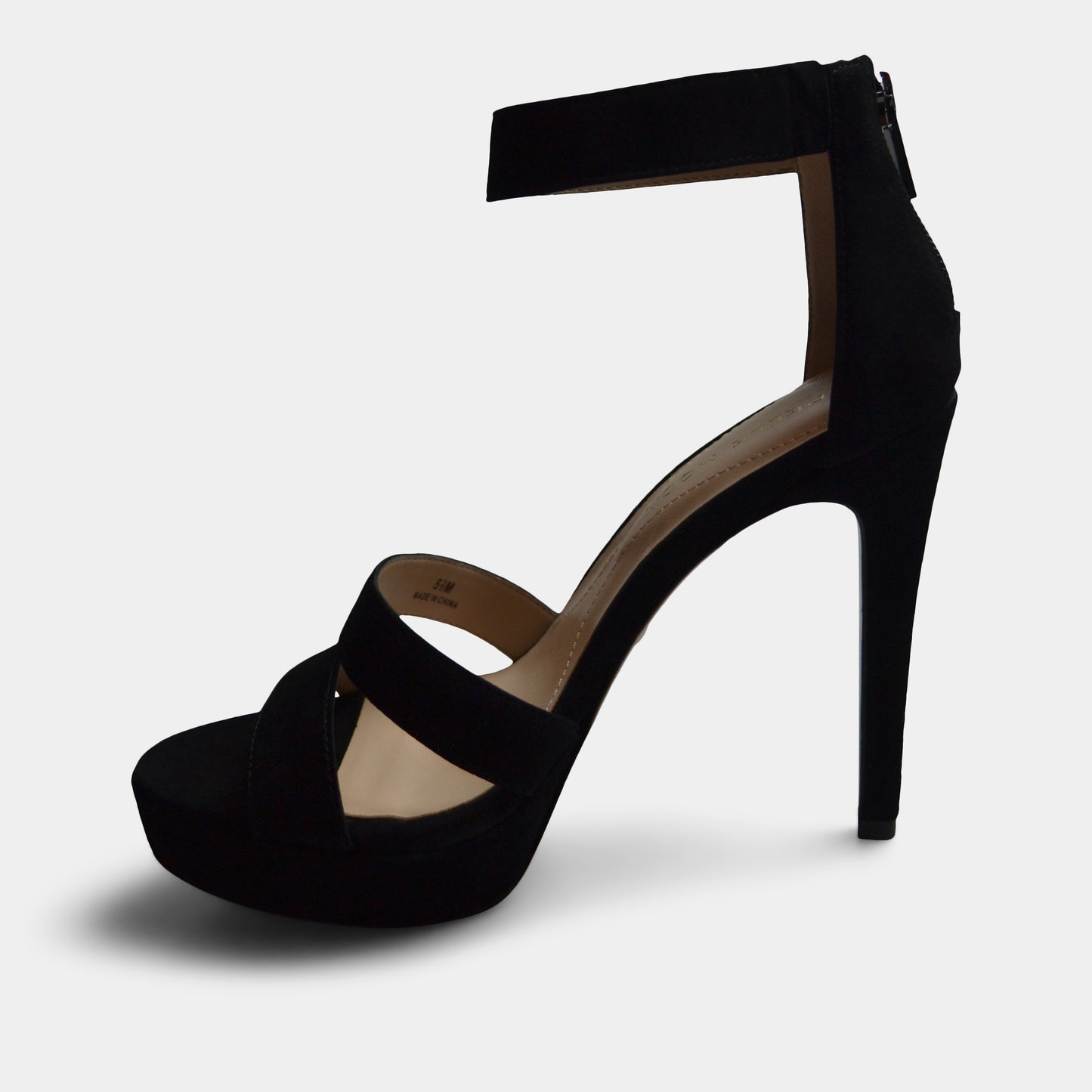 PELLE MODA OCEAN PLATFORM SANDAL IN BLACK