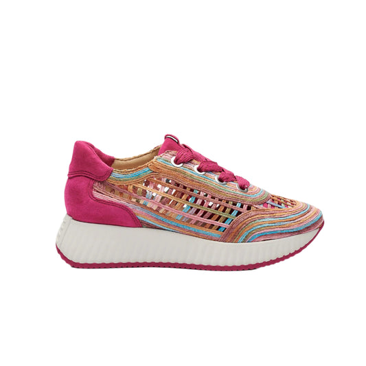 SOFTWAVES ARDI SNEAKER IN FUCHSIA