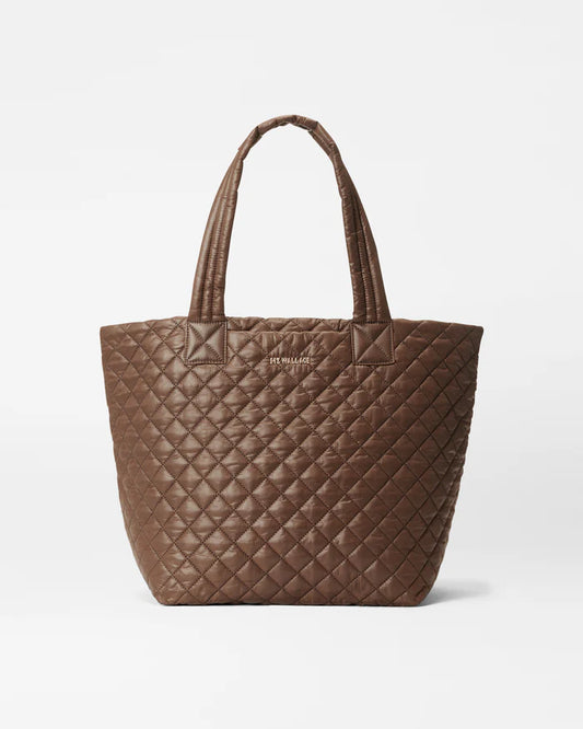 MZ WALLACE METRO TOTE DELUXE MEDIUM IN WALLNUT