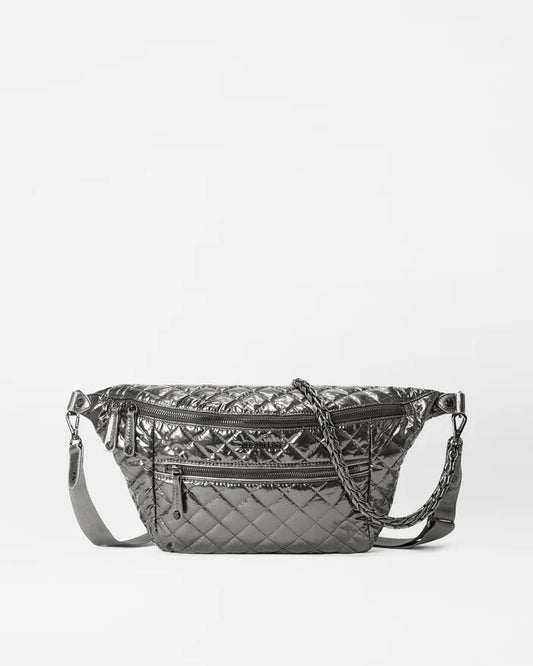 MZ WALLACE CROSBY SLING IN PEWTER METALLIC