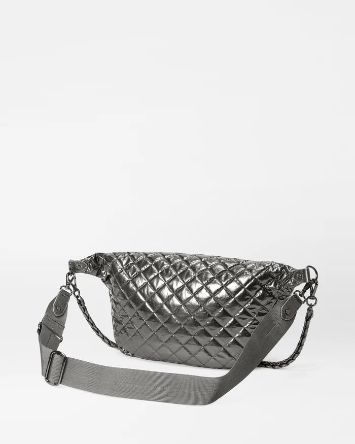 MZ WALLACE CROSBY SLING IN PEWTER METALLIC