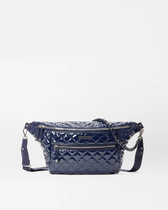 MZ WALLACE CROSBY SLING IN NAVY LACQUER