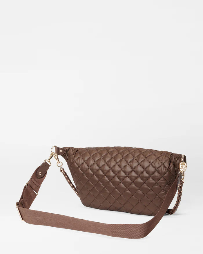 MZ WALLACE CROSBY CROSSBODY SLING IN WALLNUT