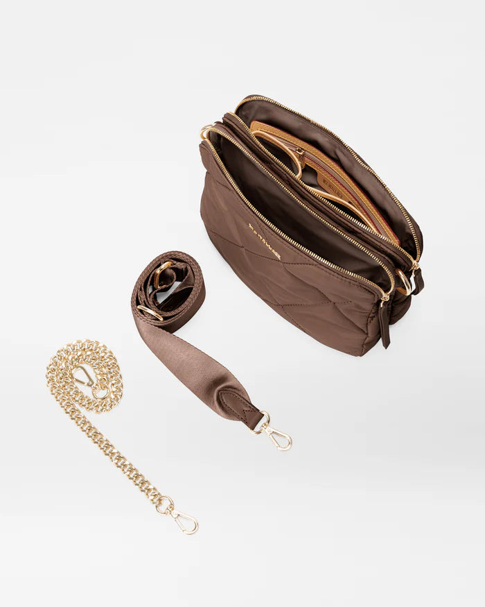 MZ WALLACE MADISEN CROSSBODY II IN WALLNUT