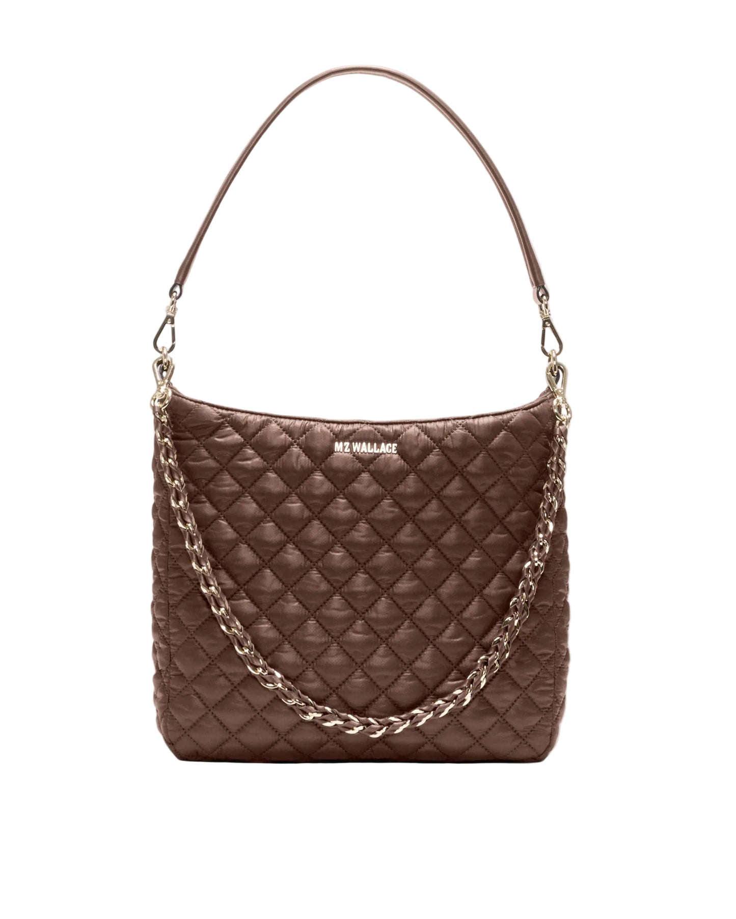 MZ WALLACE CROSBY HOBO IN WALNUT