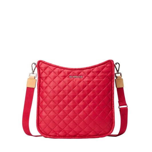 MZ WALLACE BOX CROSSBODY IN APPLE