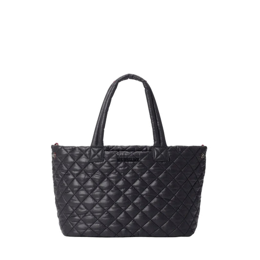 MZ WALLACE SMALL METRO CITY TOTE IN BLACK