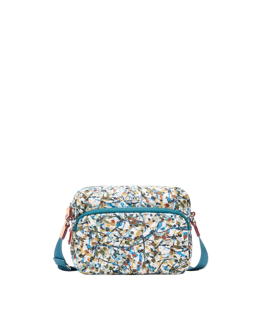 MZ WALLACE SMALL METRO CAMERA BAG IN CLUB PAINT