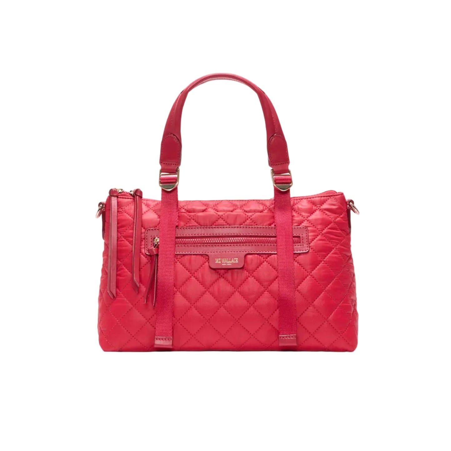 MZ WALLACE SMALL PARK SATCHEL IN APPLE