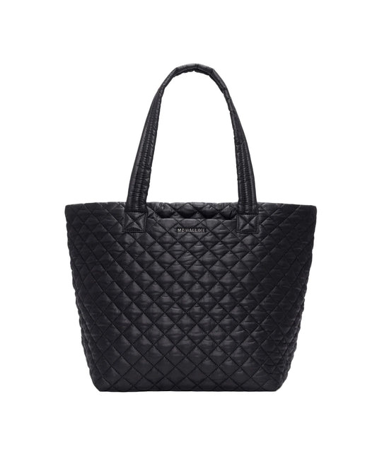 MZ WALLACE BLACK MEDIUM METRO TOTE DELUXE