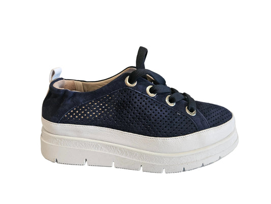 SOFTWAVES MEARA COCO SNEAKERS IN NAVY