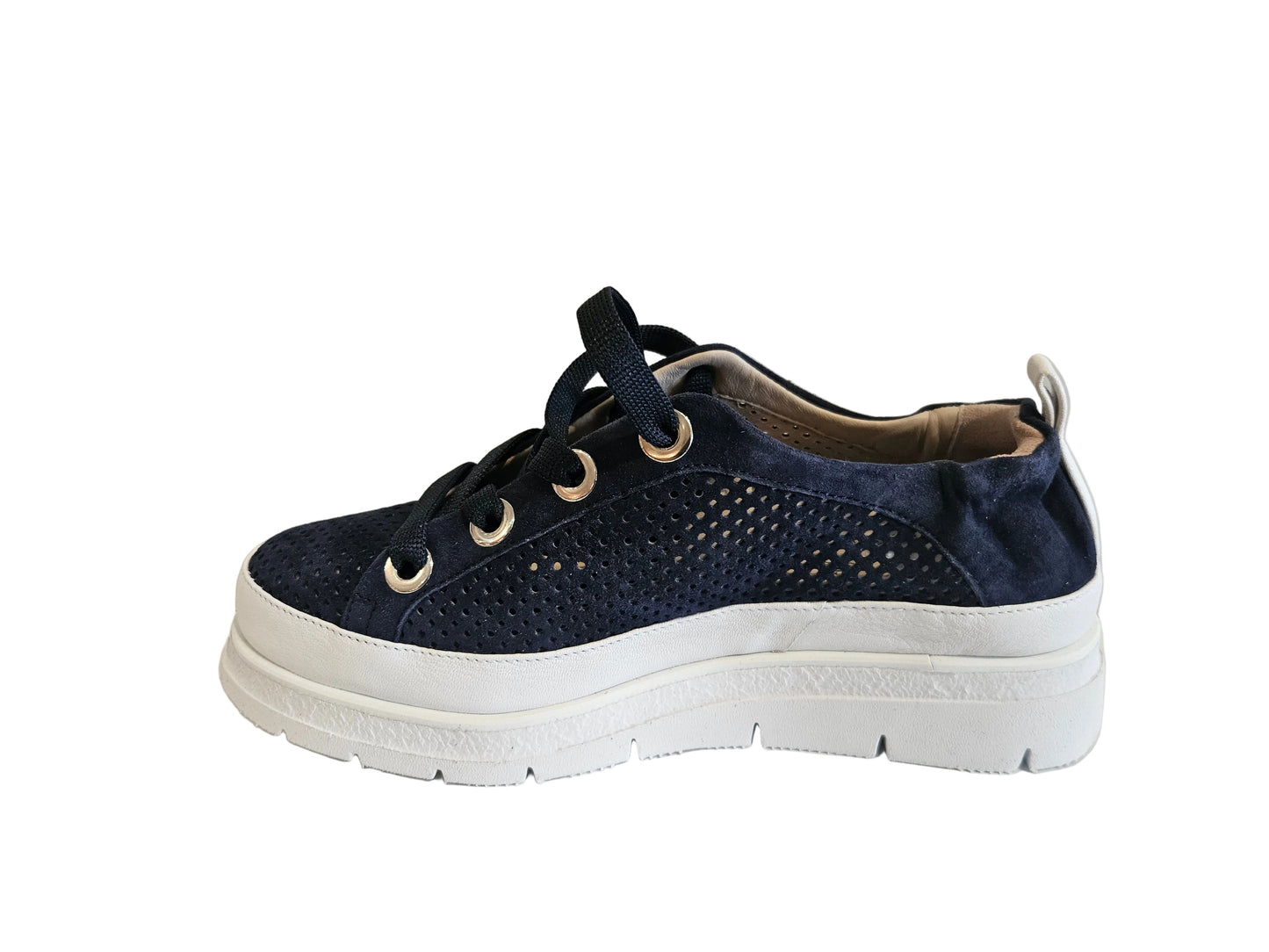 SOFTWAVES MEARA COCO SNEAKERS IN NAVY