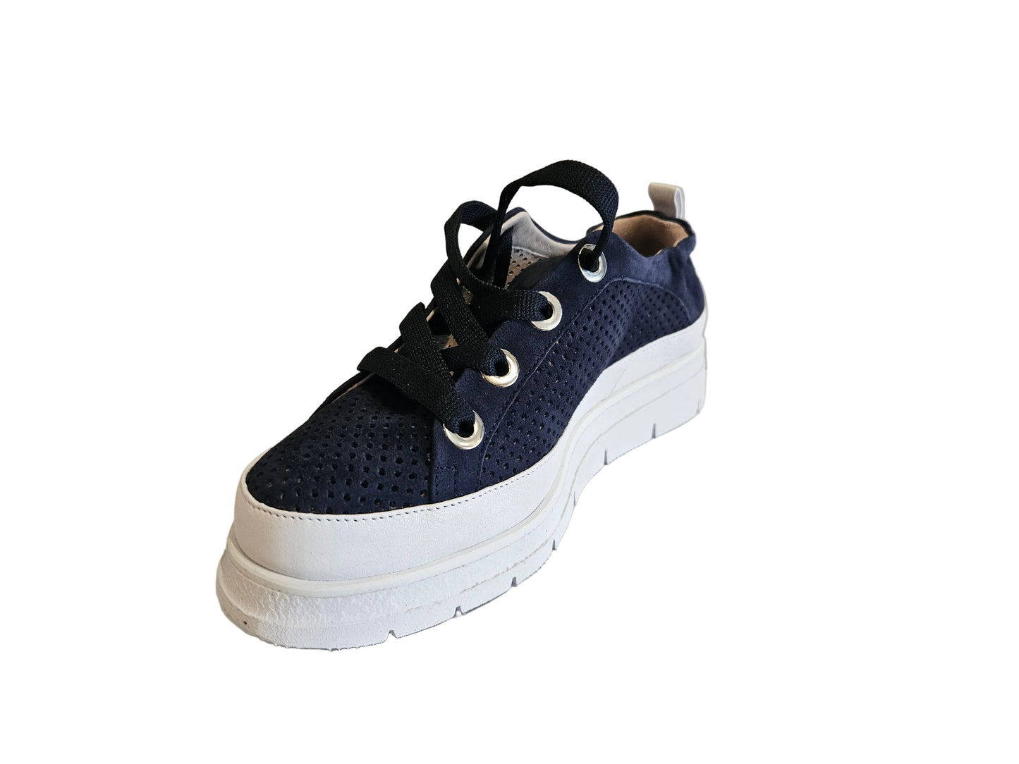 SOFTWAVES MEARA COCO SNEAKERS IN NAVY