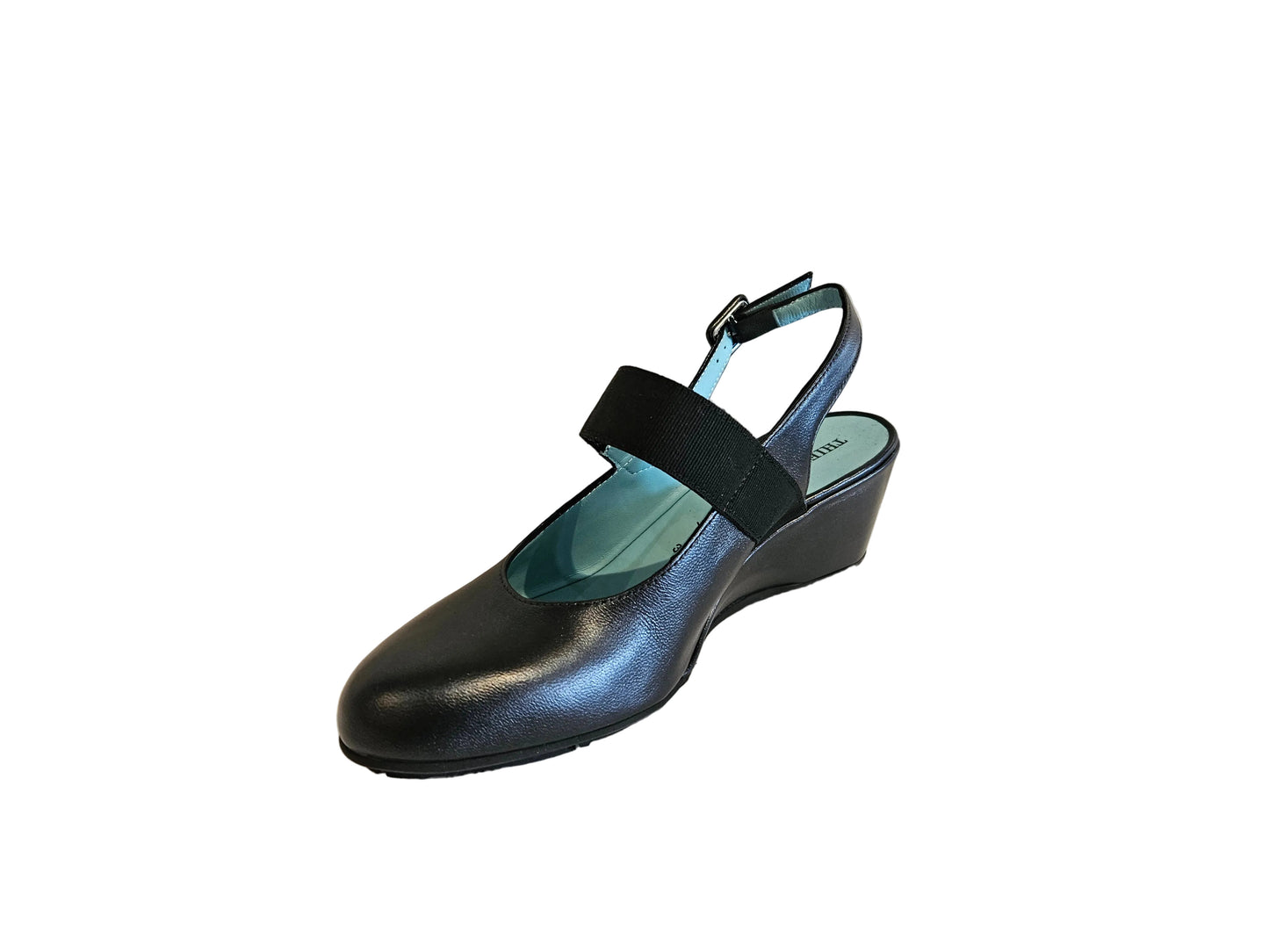 THIERRY RABOTIN DESMOND WEDGES IN BLACK