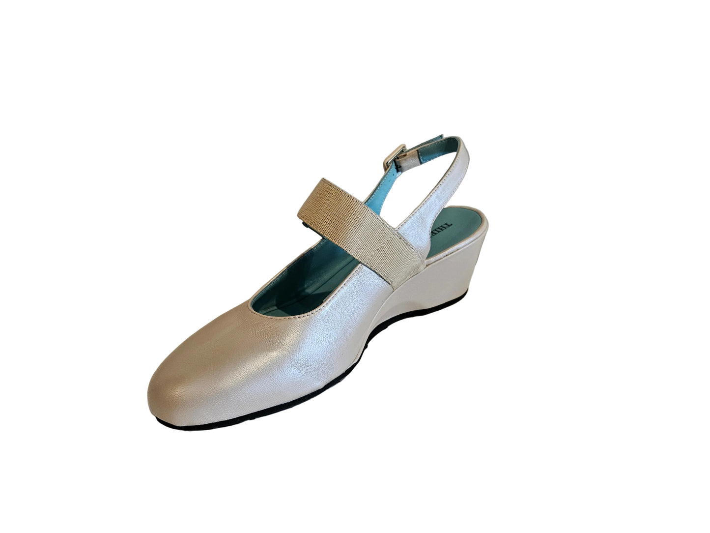 THIERRY RABOTIN DESMOND WEDGES IN WHITE