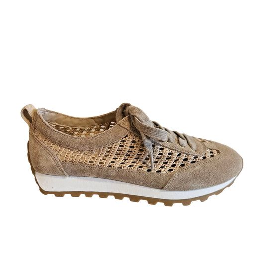 PELLE MODA KIMSY SNEAKER IN BEIGE