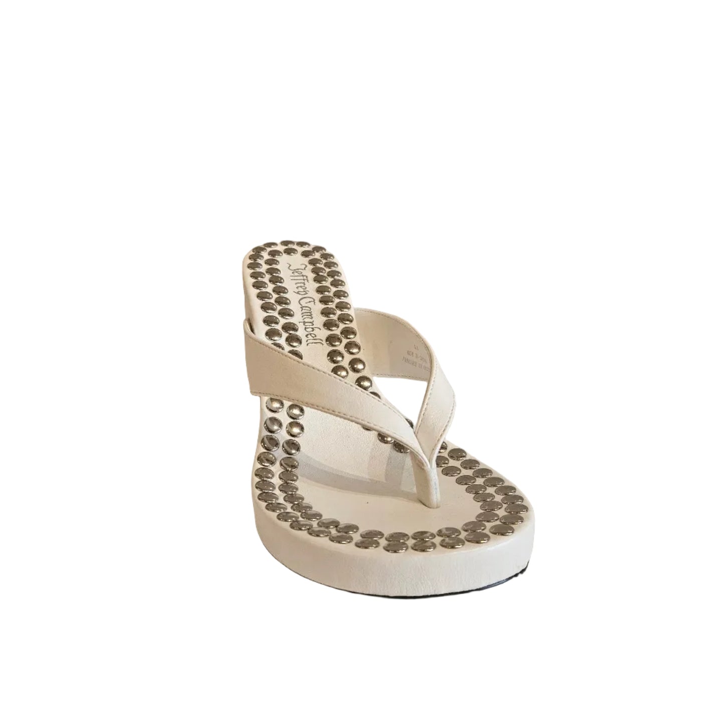JEFFREY CAMPBELL LIEZEL-ST IN WHITE SILVER
