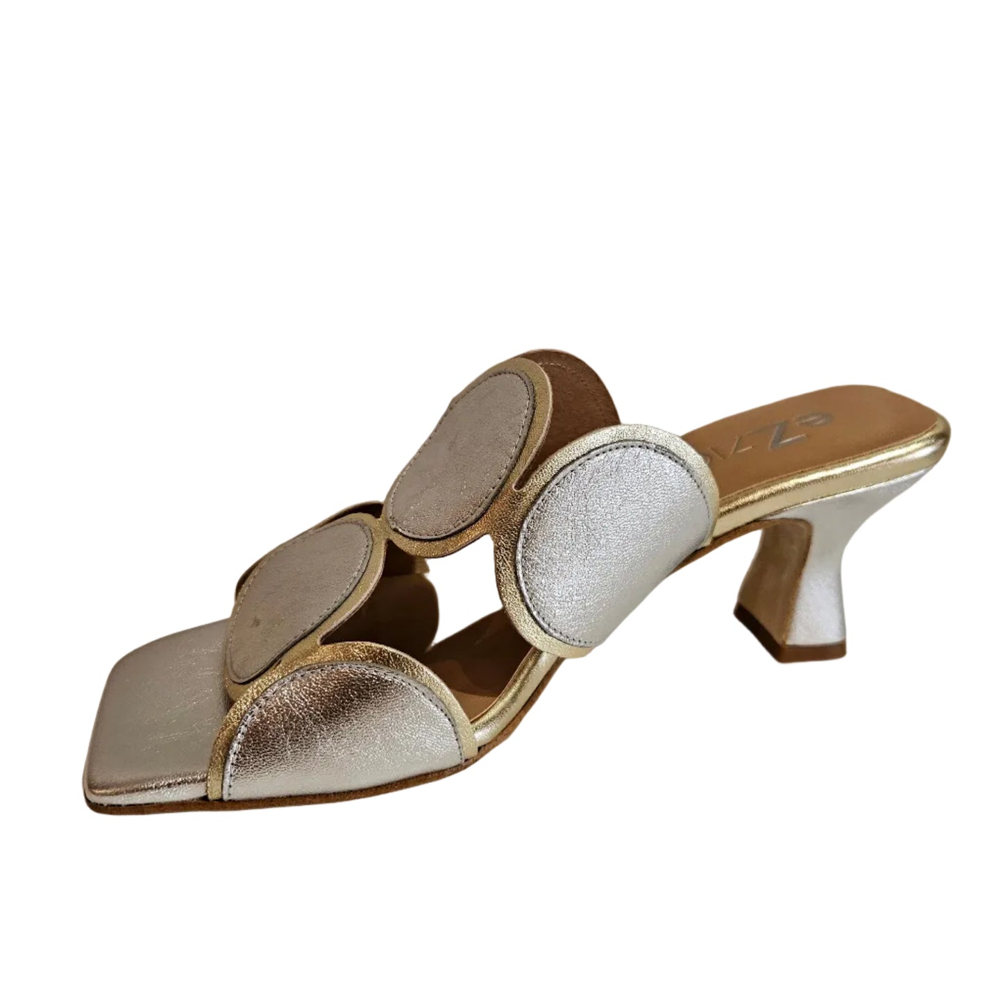 EZZIO 12601 HEELS IN SILVER