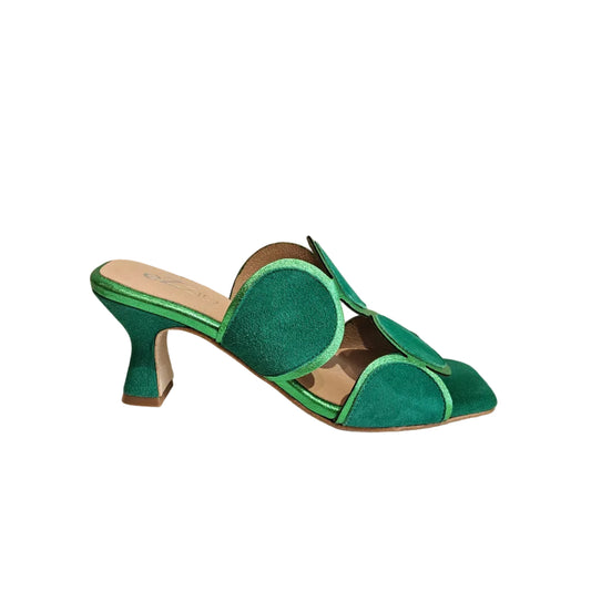 EZZIO 12601 HEELS IN GREEN