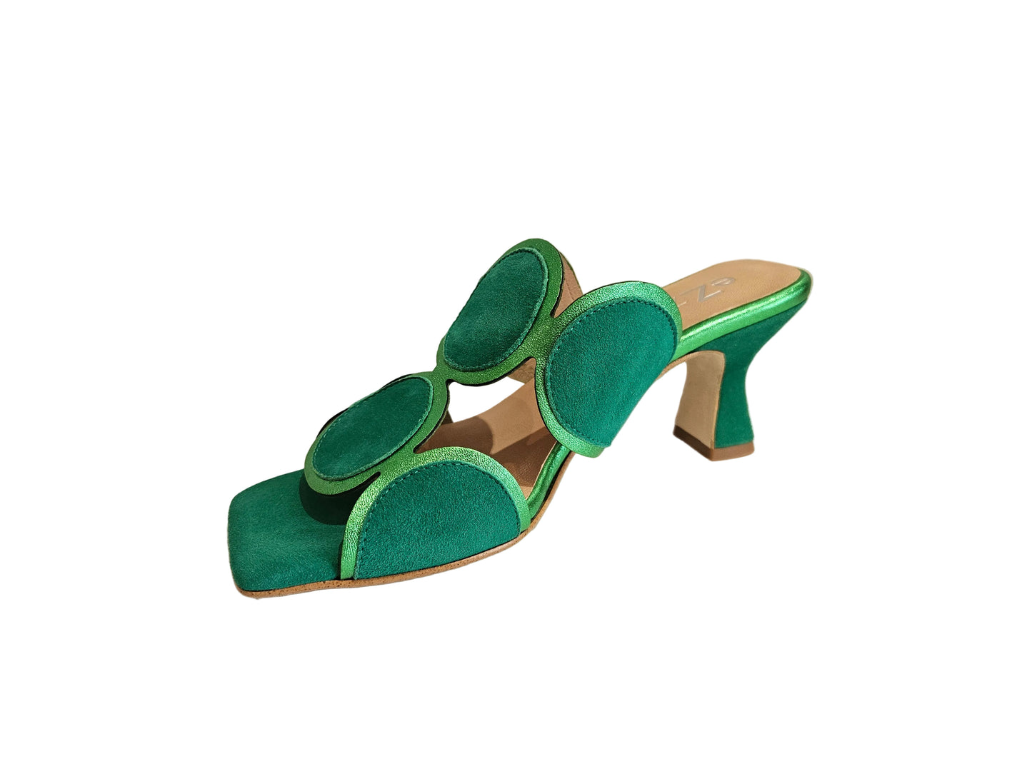 EZZIO 12601 HEELS IN GREEN