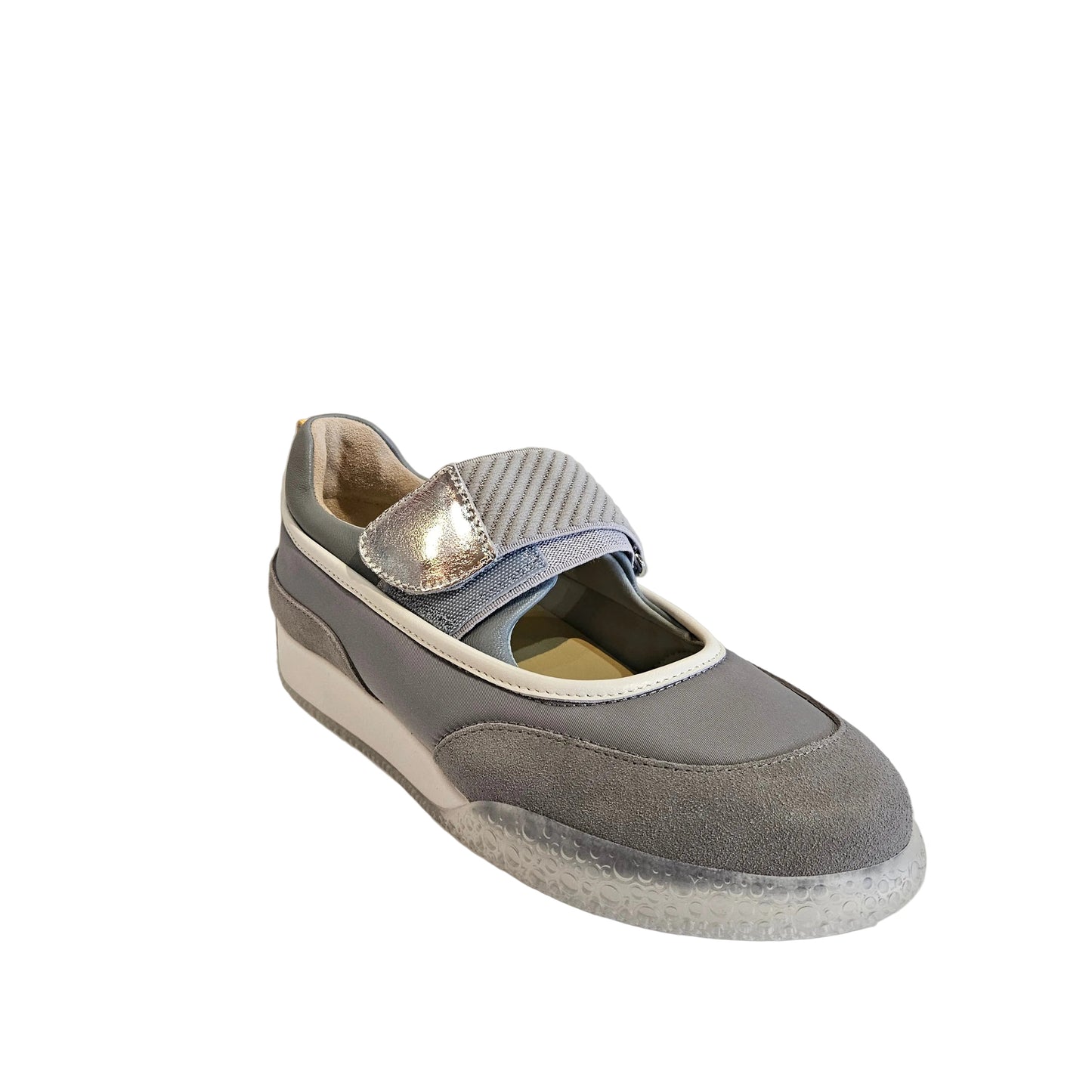 4CCCCEES BUBBLE COMBY SNEAKERS IN CLOUD GREY