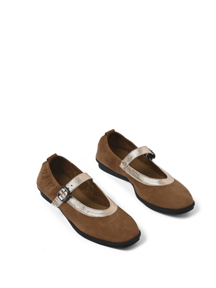 ARCHE DINAME BALLERINAS IN BEIGE