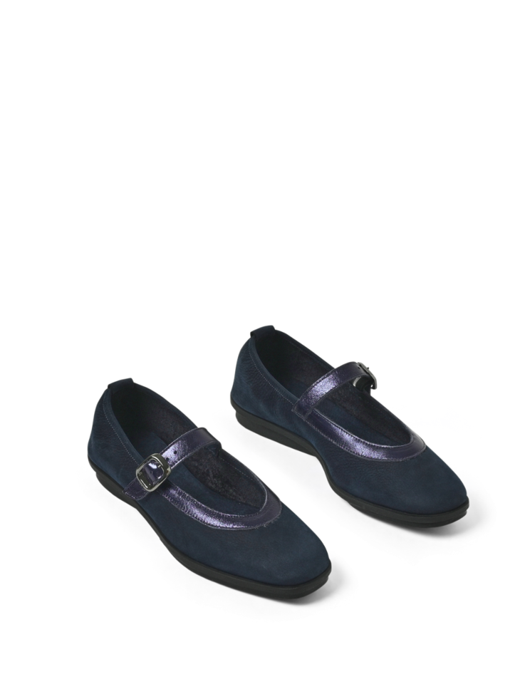 ARCHE DINAME BALLERINAS IN NAVY