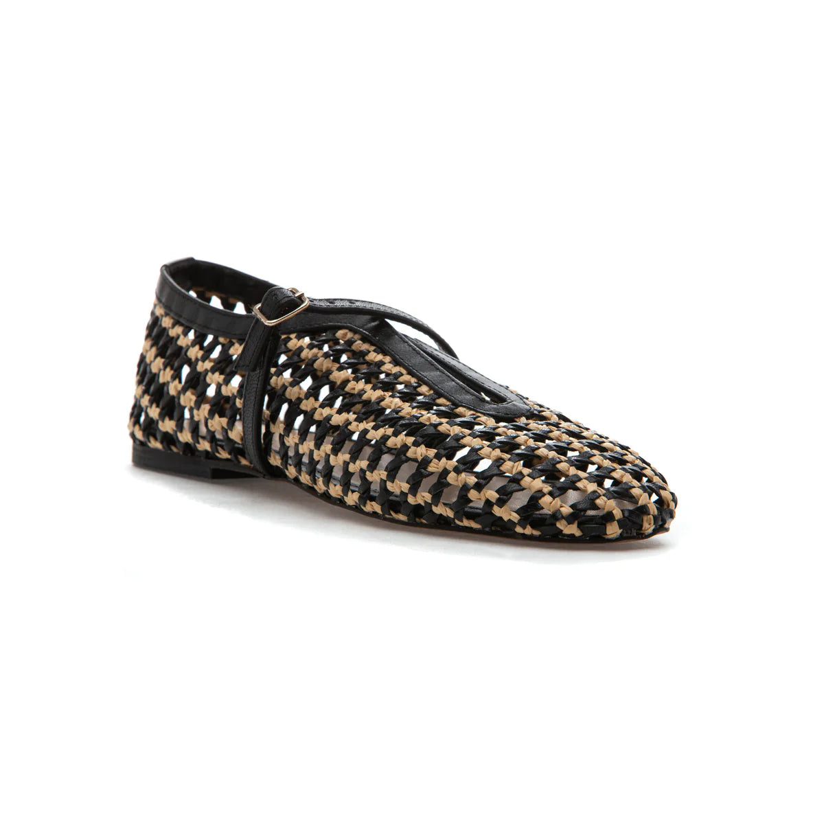 275 CENTRAL IZABEL MARY JANE FLAT WITH BLACK ACCENTS