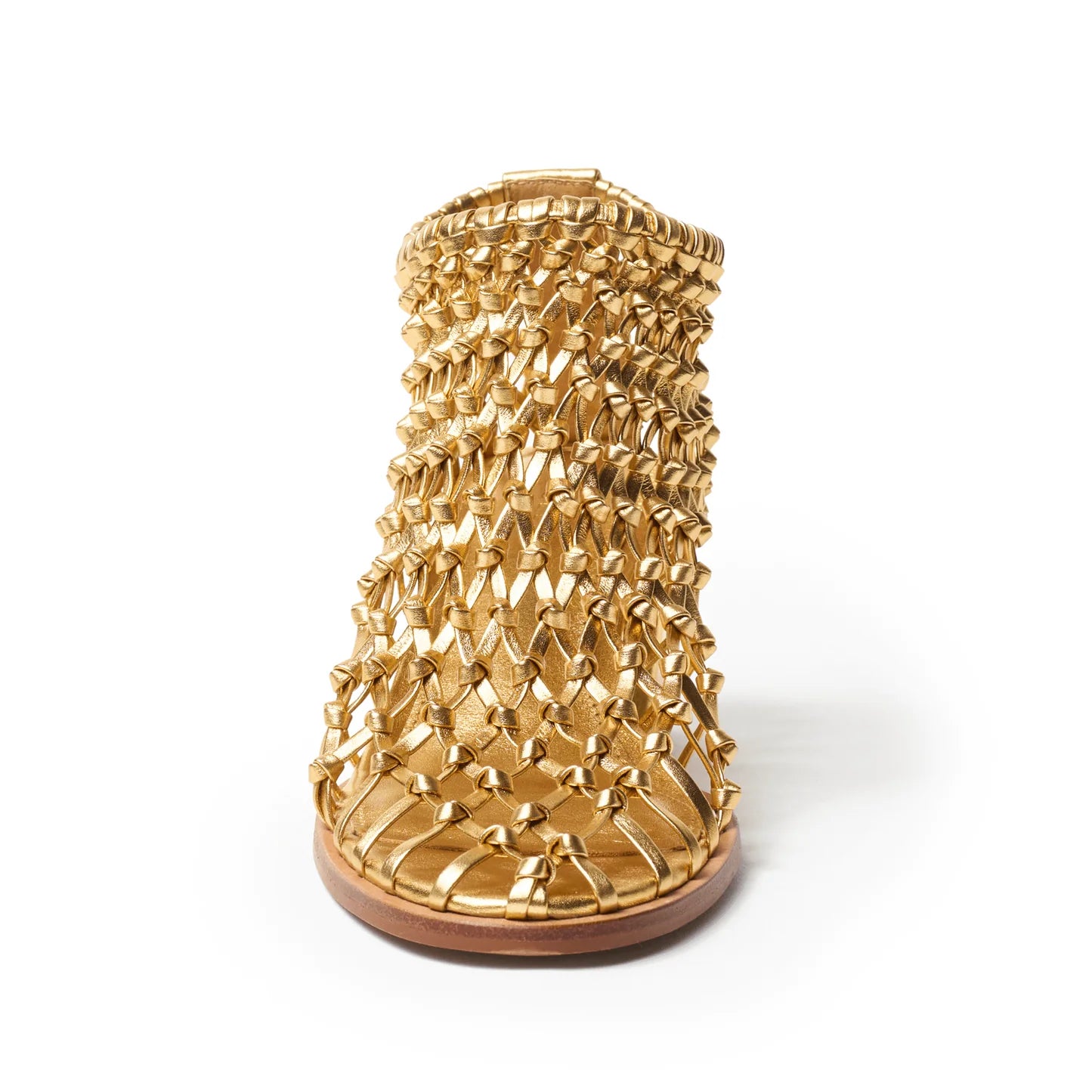 CECELIA NEVER HEELS IN GOLD