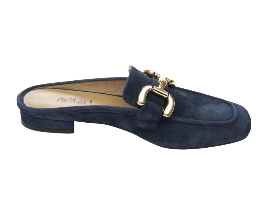 VANELI SHAINE LOAFER IN NAVY SUEDE