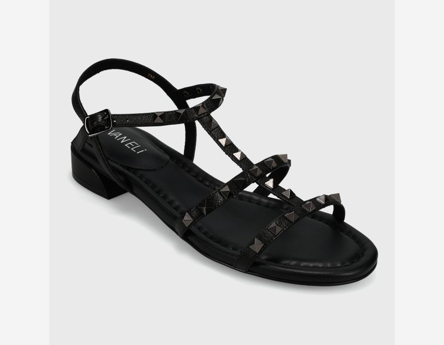 VANELI BECKY SANDAL IN BLACK ASTON