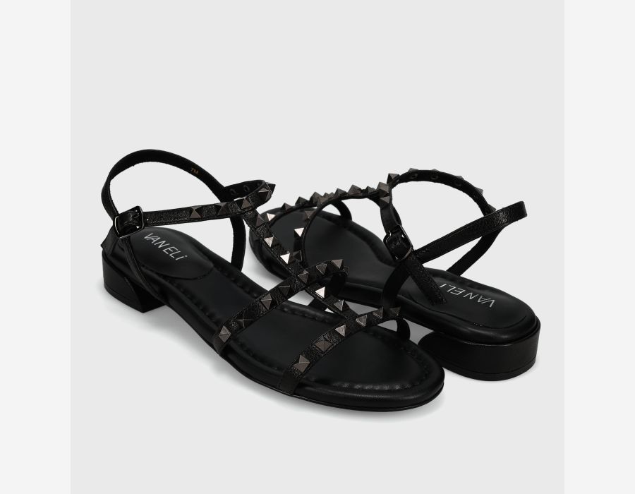 VANELI BECKY SANDAL IN BLACK ASTON