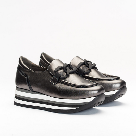 SOFT WAVES SNEAKER  IN CALA PEWTER