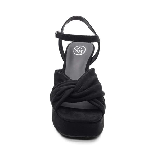 ASH OPUS PLATFORM DRESS SANDAL IN BLACK