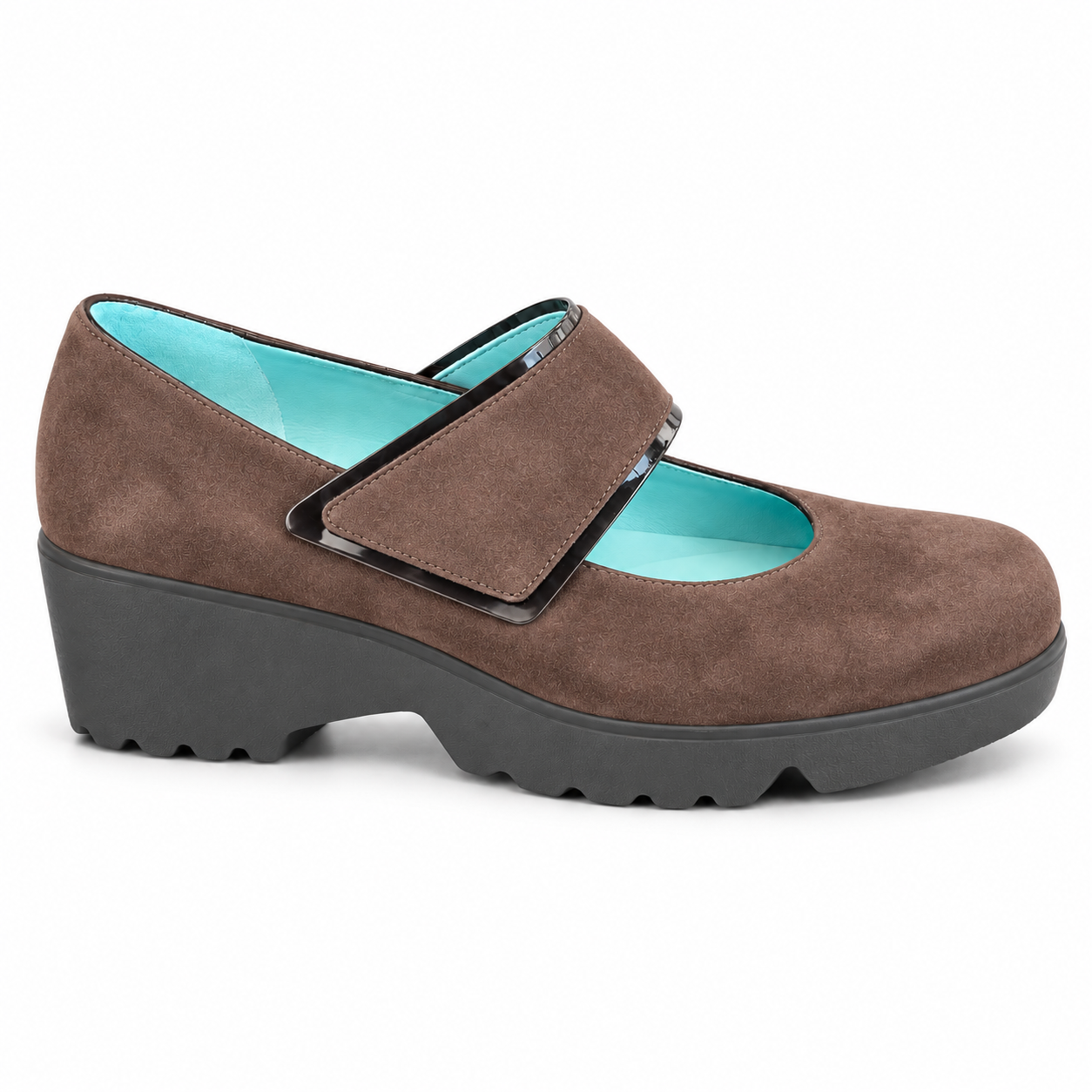 Thierry Rabotin Abra platform in brown satin
