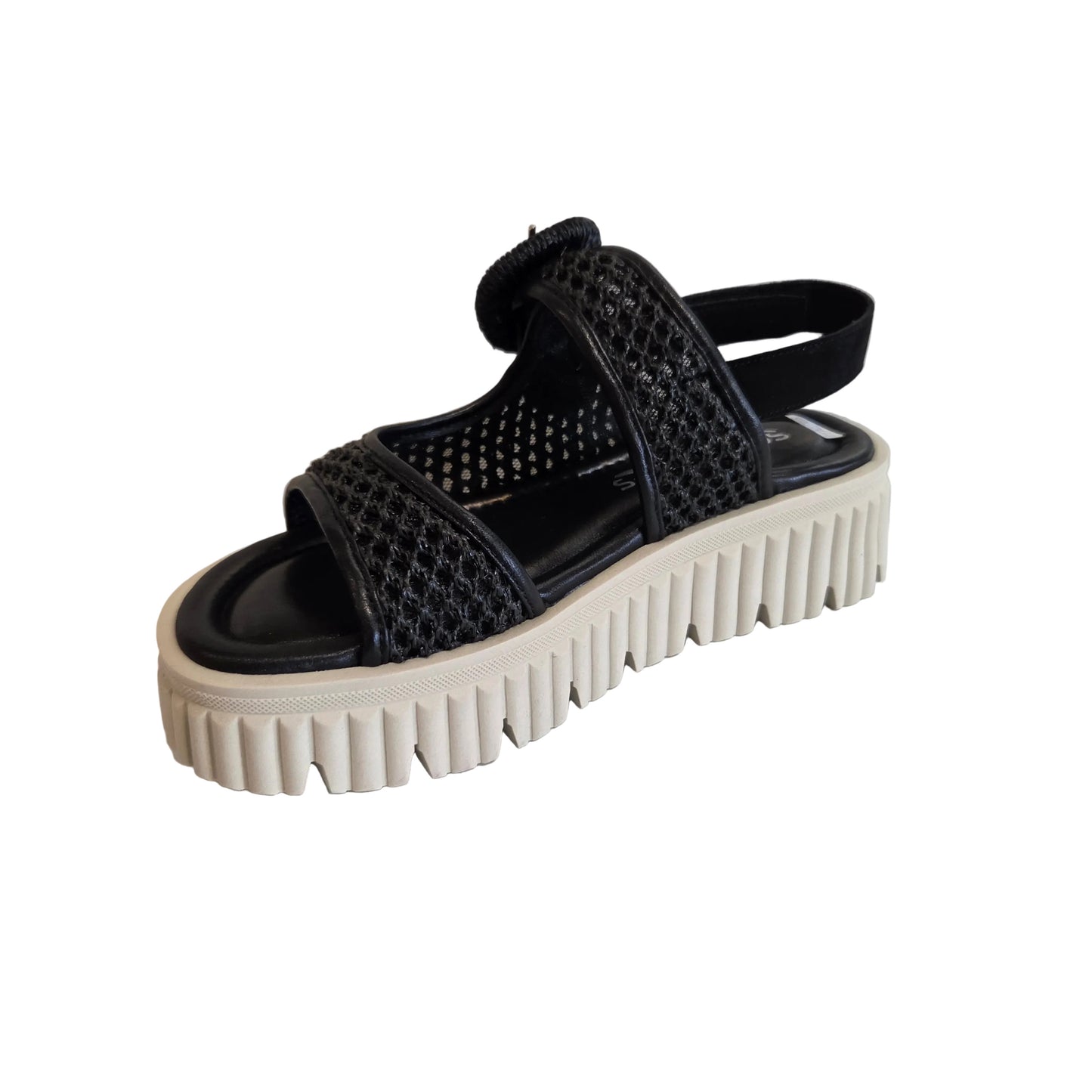 SOFTWAVE ITALINA SANDALS IN BLACK