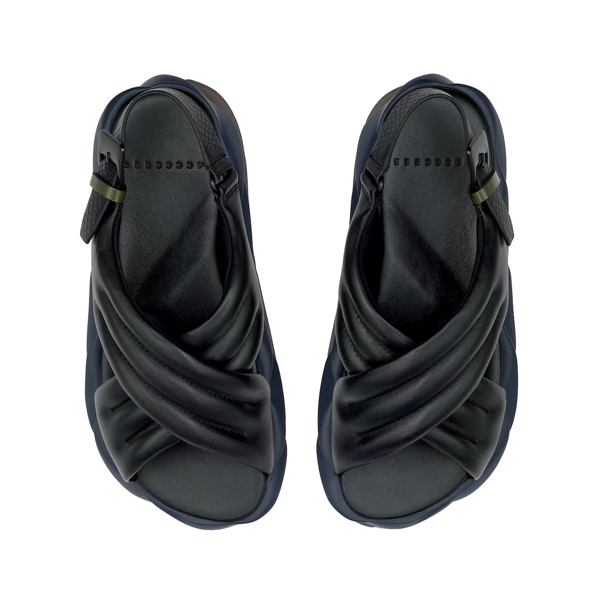 4CCCCEES MELLOW MANA SANDAL IN BLACK