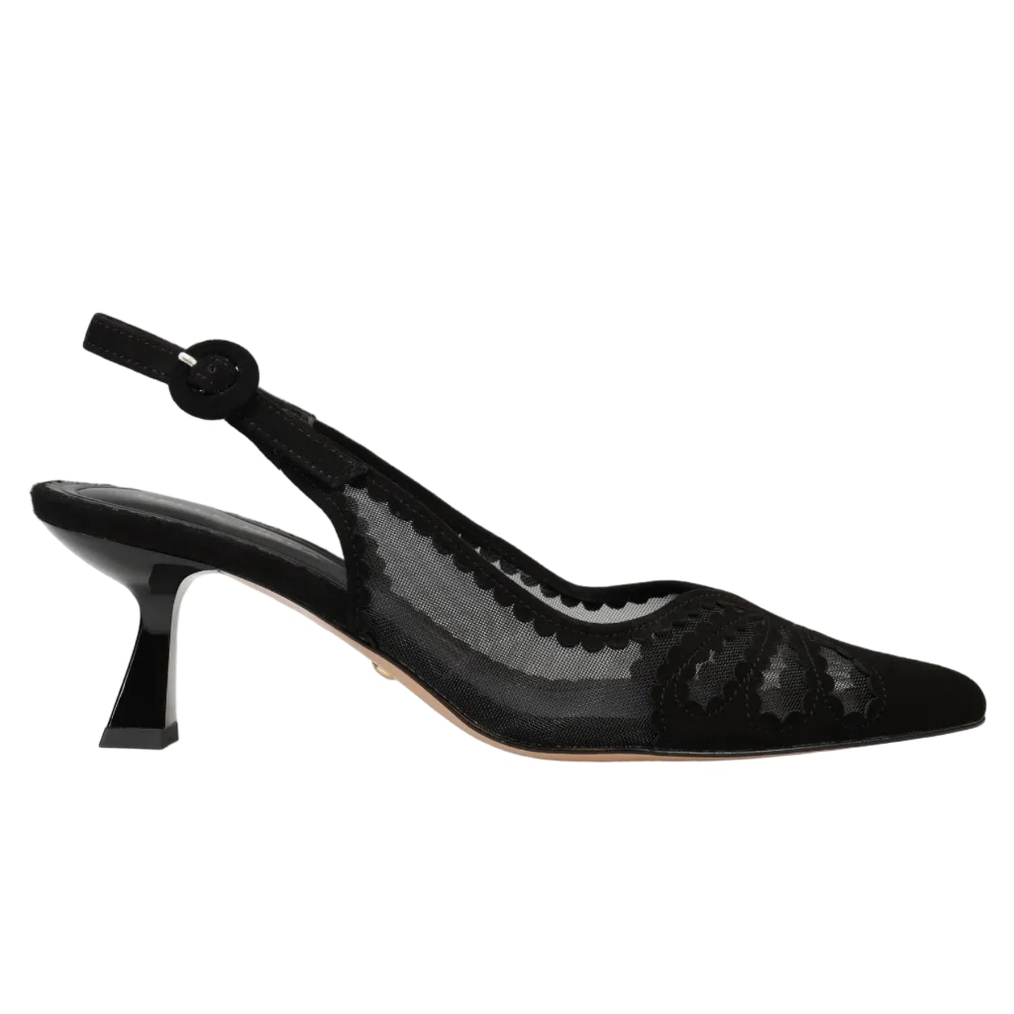 PELLE MODA JACIE MID HEEL IN BLACK