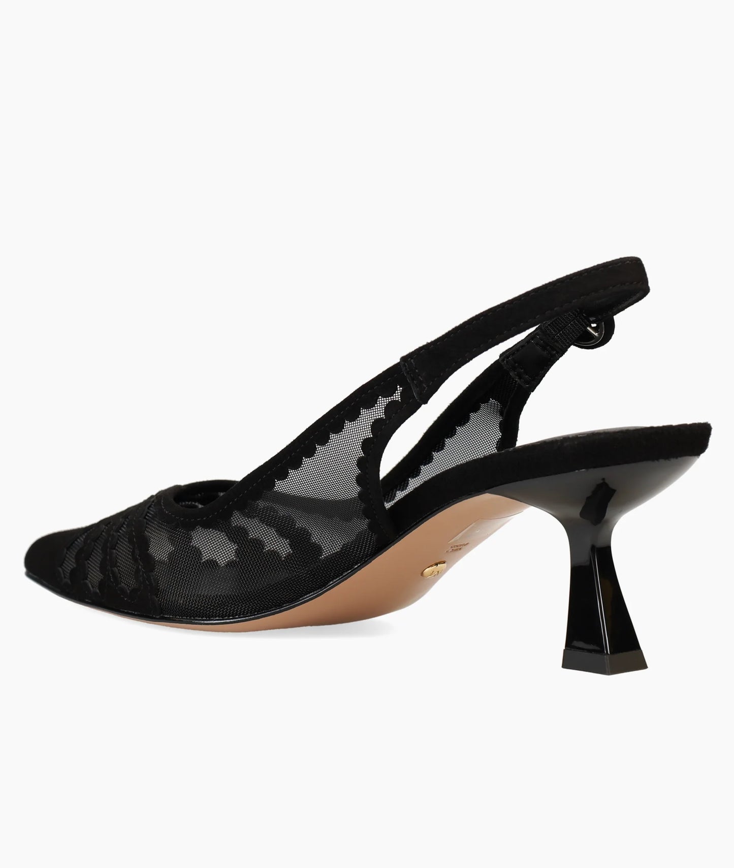 PELLE MODA JACIE MID HEEL IN BLACK