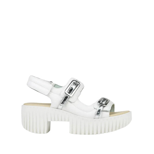 4CCCCEES MELLOW KIKO SANDAL IN WHITE