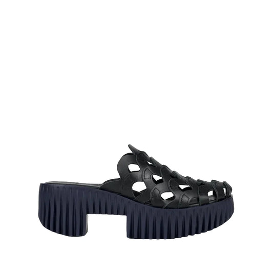 4CCCCEES PLIA WAVE SANDALS IN BLACK