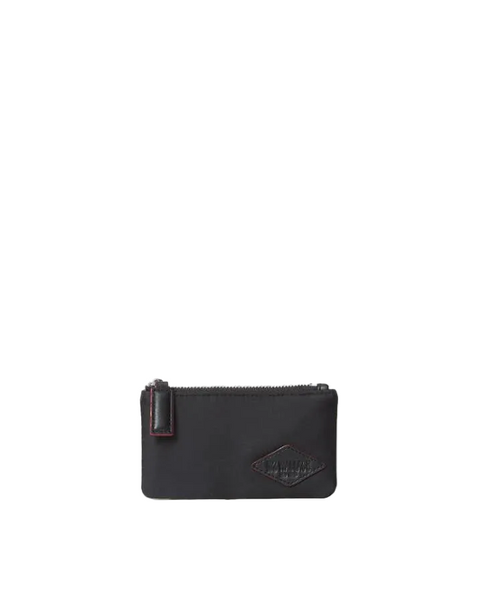 MZ WALLACE BLACK BLEECKER CARD WALLET