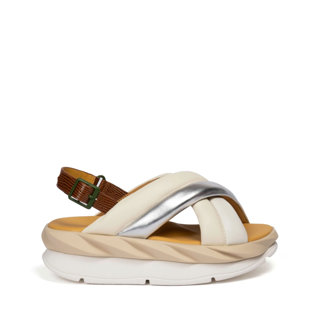 4CCCCEES MELLOW MELA SANDAL IN CREAM